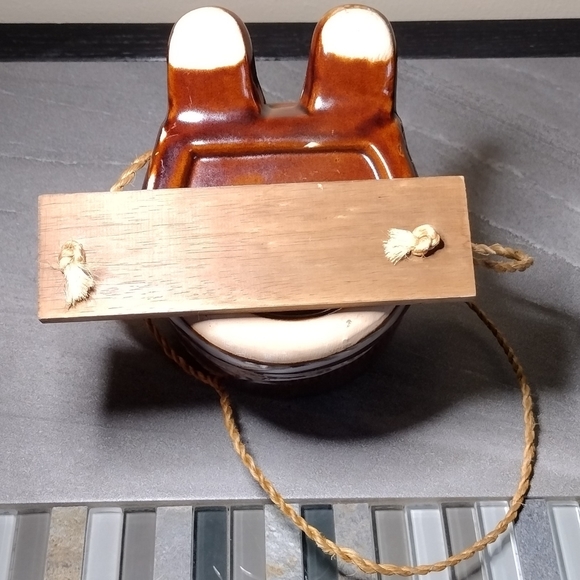 Vintage JSNY Taiwan Girl and Boy on a Swing Planters Set/2 - Picture 9 of 16